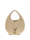 Saint Laurent Women Icare Hobo Bag In Raffia