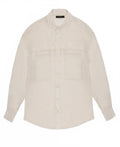 Women's Grayson Sheer Shirt In Ecru