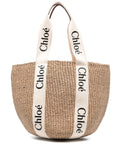 Chloe Women Borsa Cesto Woody Grande