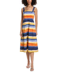 Julia Jordan Poplin Midi Dress