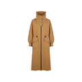 Herno Long Funnel-Neck Trench Coat Women