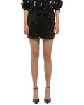 Helmut Lang Paillette Mini Skirt