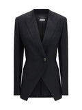 Givenchy Women Cut-Out Double-Breasted Blazer