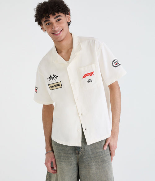 Aeropostale Formula 1 World Tour 2026 Boxy Mechanic Shirt