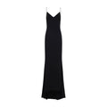 Tom Ford Crystal Chain Embroidery Satin Dress Women
