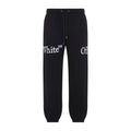 Off-White Bookish Scarf Cuffed Sweatpants Men