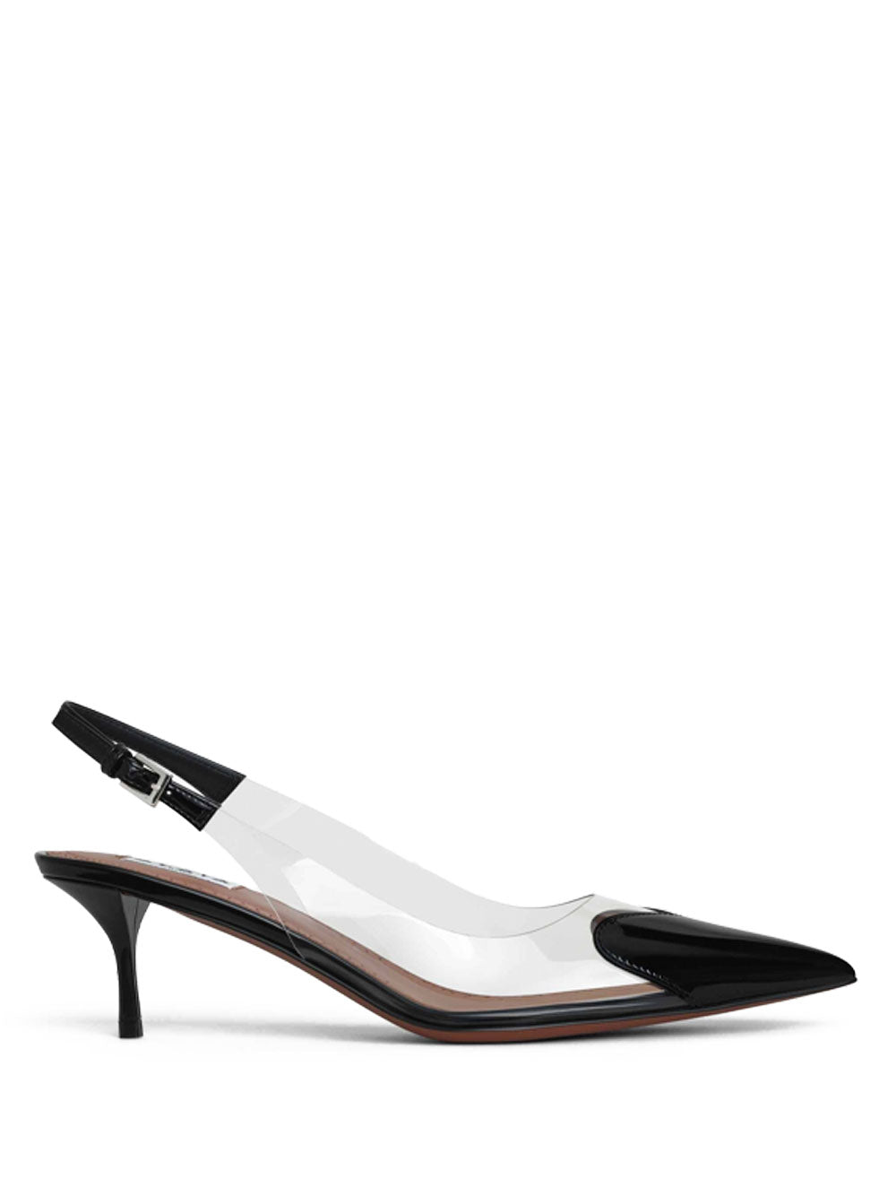 Alaia Women Le Cœur Slingbacks In Patent Leather