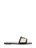 Valentino Garavani Women Viva Superstar Slide Sandal In Nappa Leather