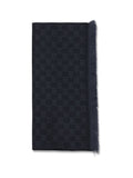 Gucci Women Gg Supreme Embroidered Wool Scarf