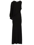 Self-Portrait Women Long One-Shoulder Dress