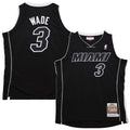Dwyane Wade Miami Heat Mitchell & Ness 2025/26 Hardwood Classics Authentic Jersey - Black
