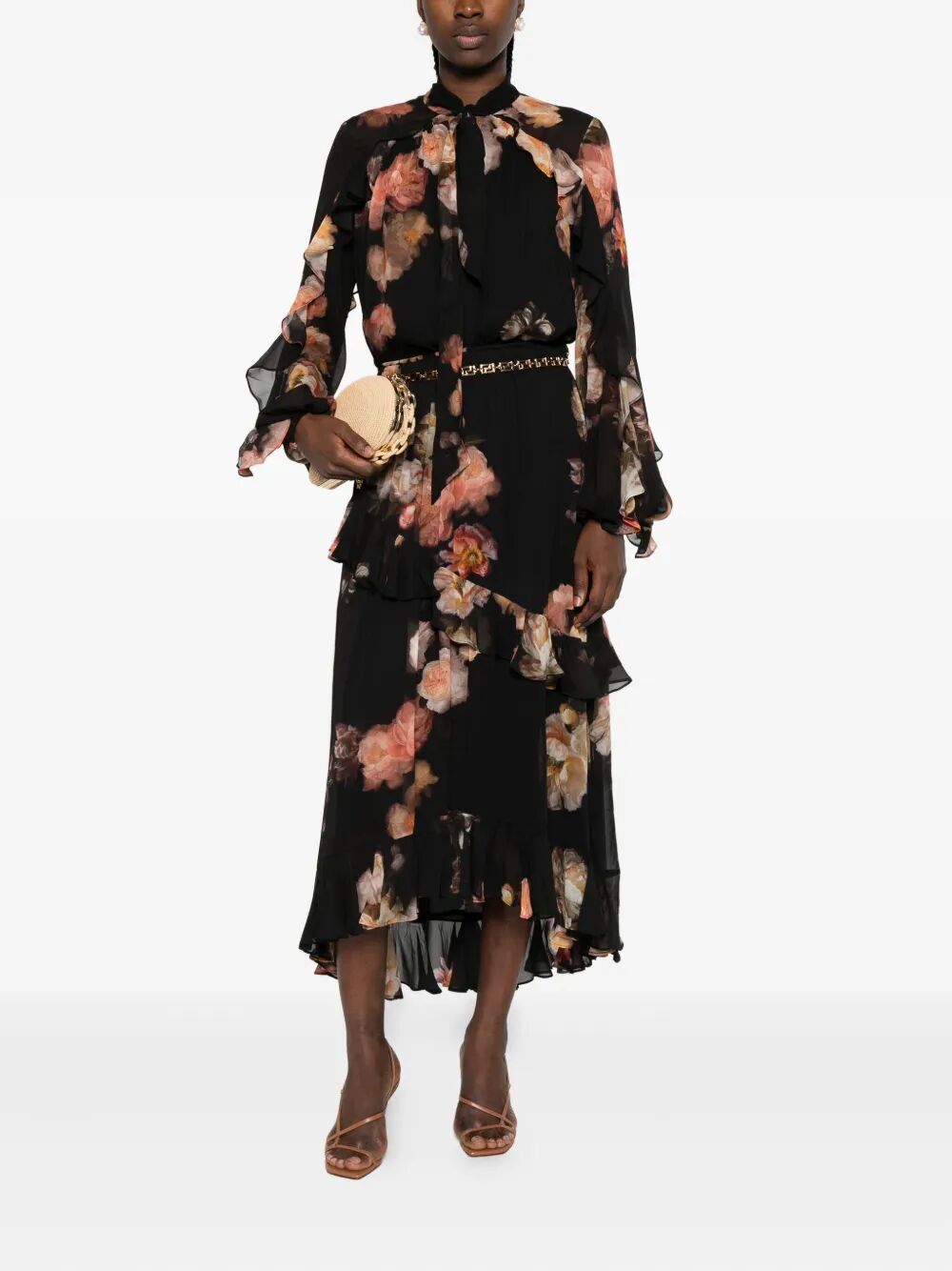 Zimmermann Women Blusa Con Volant Hypnotic