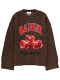 Ganni Women Wool Jersey.