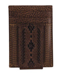 Men's Genuine Leather Wallet In Brown