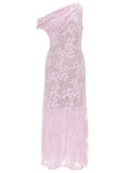 Self-Portrait Women Lace Midi Dress