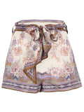 Zimmermann Women Shorts Con Foulard "Luna"