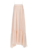 Rotate Women Abito Midi In Chiffon