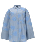 Rotate Women Camicia Oversize Con Dettoglio Floreale