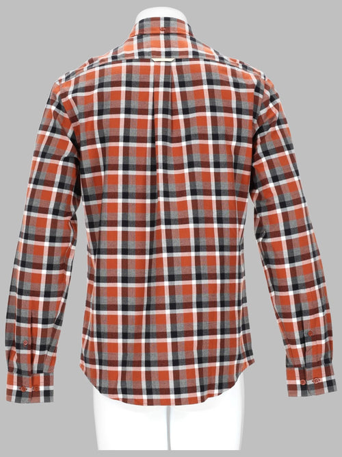 Acne Studios Men Camicia In Cotone A Quadri