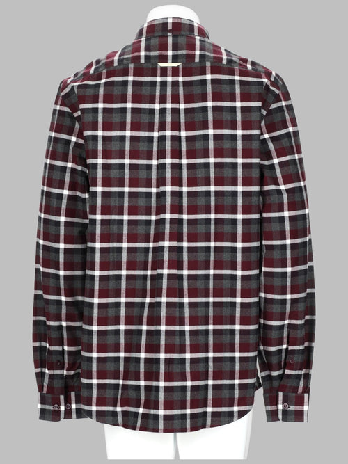 Acne Studios Men Camicia In Cotone A Quadri