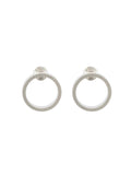 Maison Margiela Women Number Ref Hoop Earrings