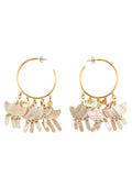 Isabel Marant Women Seashell Large Hoops