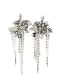 Dries Van Noten Women Handmade Embellished Pin Earrings