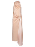 Valentino Garavani Women Viscose Long Dress With Cut-Out Detail