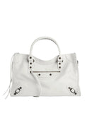 Balenciaga Women Le City Medium Bag In Arena Leather