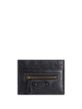 Balenciaga Women Le City Card Holder In Arena Lambskin