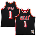 Chris Bosh Miami Heat Mitchell & Ness 2025/26 Hardwood Classics Swingman Jersey - Black