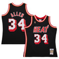 Ray Allen Miami Heat Mitchell & Ness 2025/26 Hardwood Classics Swingman Jersey - Black
