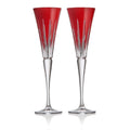 New Year Flutes Firework, Set of 2, Red