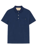 Valentino Garavani Men Valentino Polo Shirt In Cotton Piqué With Vgold
