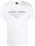 Giorgio Armani Men Borgonuovo 11 Cotton Jersey T-Shirt