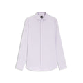 Slim-fit shirt in a structured cotton blend