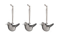 Oiva Toikka Collection Mini glass birds grey 3set