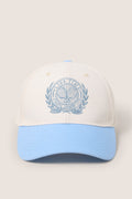 Women's Embroidered Crest Baseball Hat