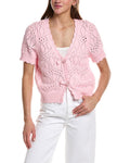 Design History V-Neck Bow Cardigan