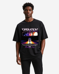 Cartoon Graphic Men's Oversized T-Shirt