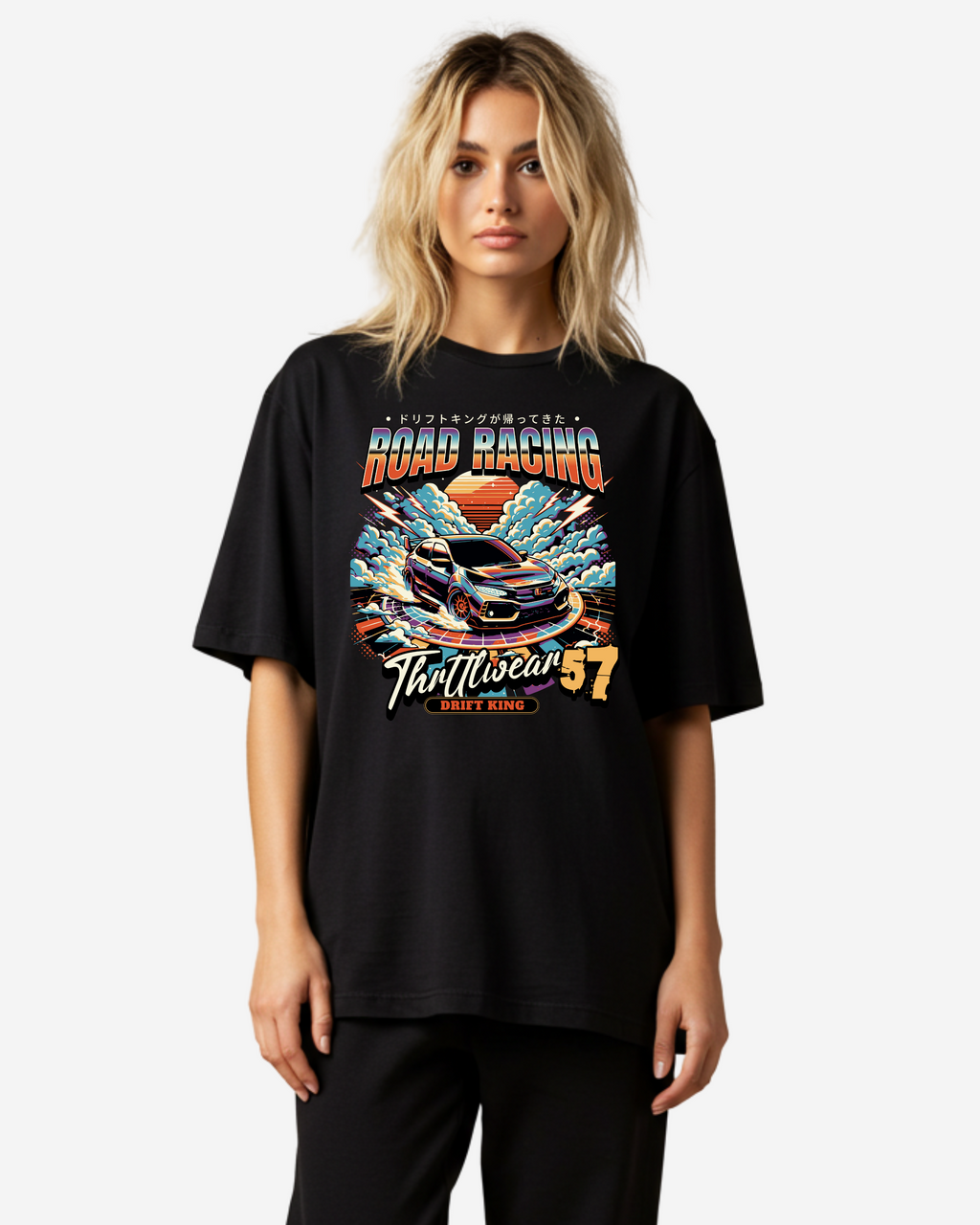 Road Racing Oversized T-Shirt
