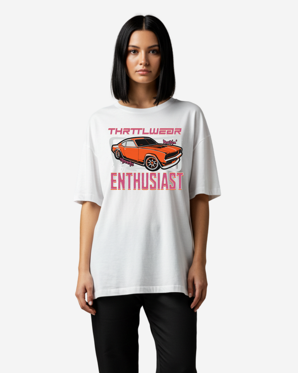 Car Enthusiast Oversized T-Shirt