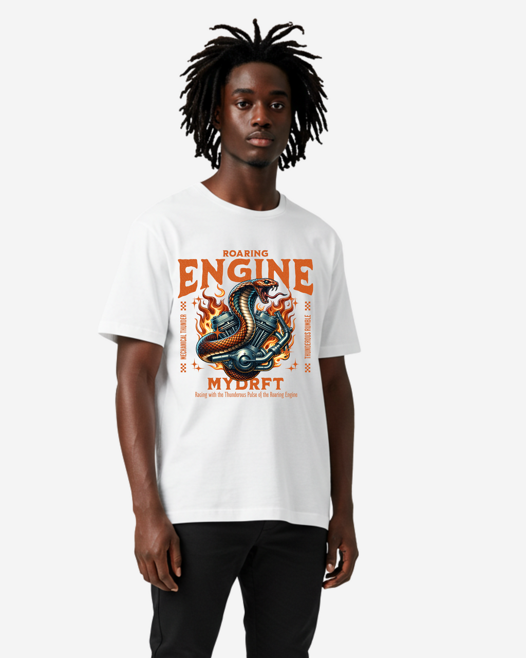 Revving Fury Oversized T-Shirt