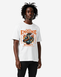 Revving Fury Oversized T-Shirt