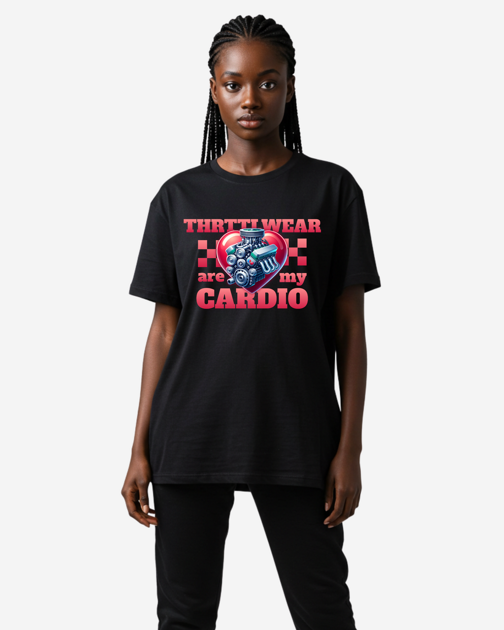 Cars are my cardio Oversized T-Shirt