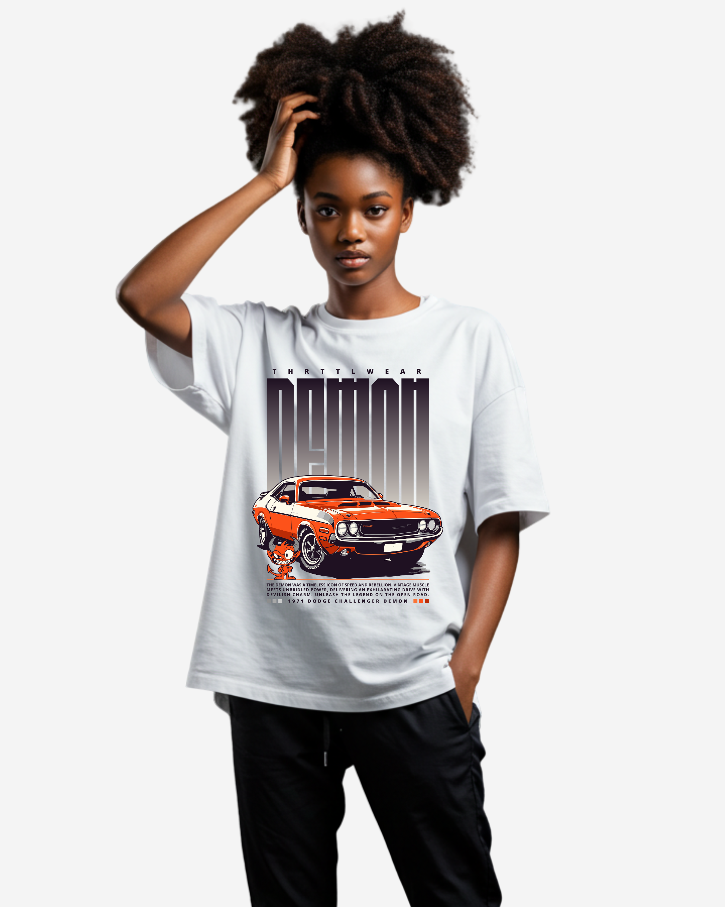 Hellcat's Ancestor Oversized T-Shirt