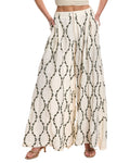 Agua by Agua Bendita Marea Calado Linen Trouser
