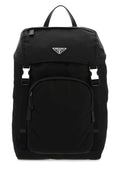 Prada Men Black Re-Nylon Backpack