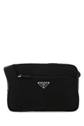 Prada Women Black Re-Nylon Crossbody Bag