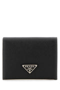 Prada Women Black Leather Wallet